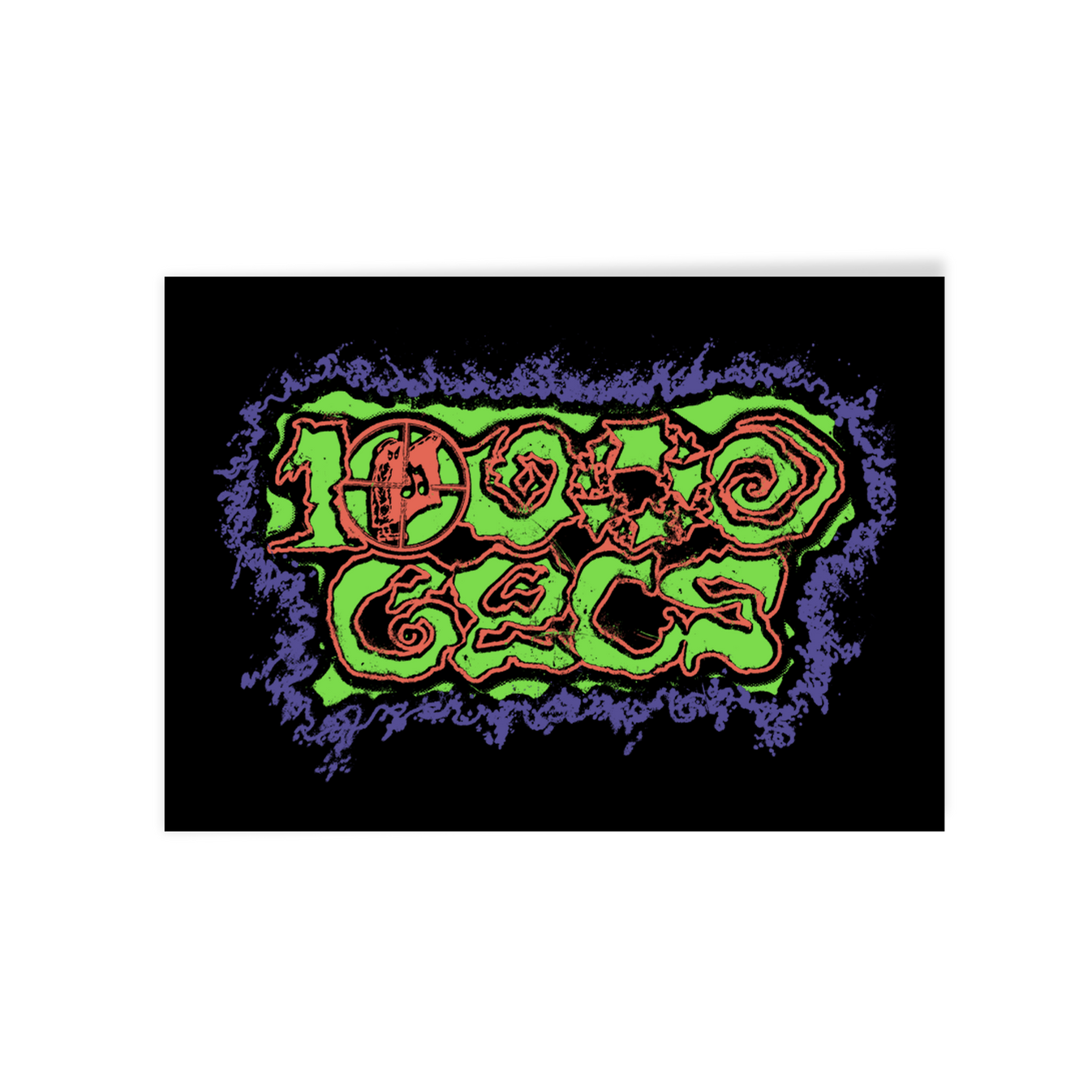 black light poster 100 gecs EU Store